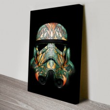 Stormtrooper Helmet Canvas Print Wall Art Hanging Giclee Star Wars 61x91cm   232430490990